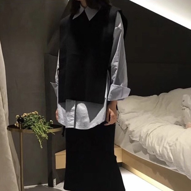 [Bán chạy] Áo gile len nữ Ulzzang Quảng Châu AGL3 | BigBuy360 - bigbuy360.vn