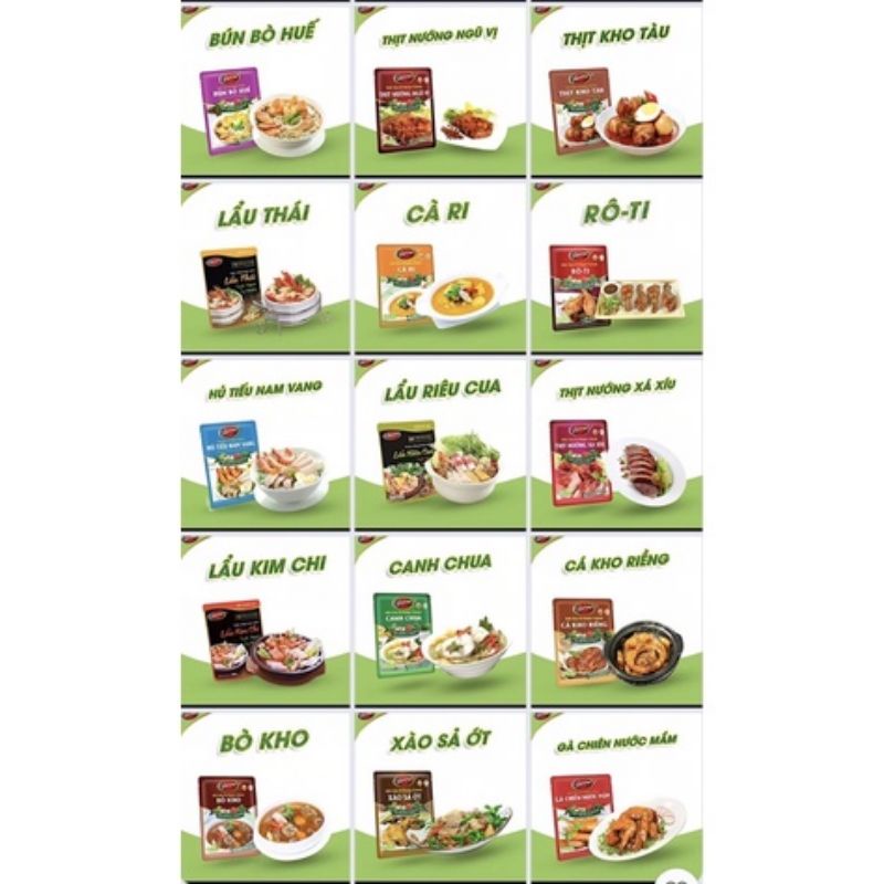 Barona xốt gia vị hoàn chỉnh 80g