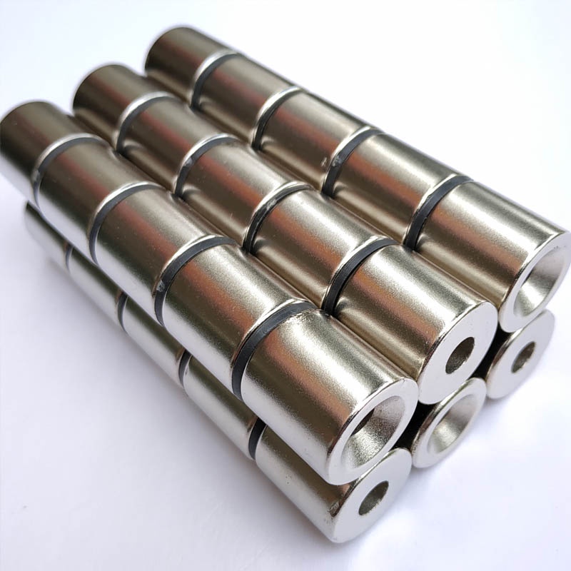 Nam Châm Hít Bi 20x20 mm hình trụ có lỗ - DATA SlingShot