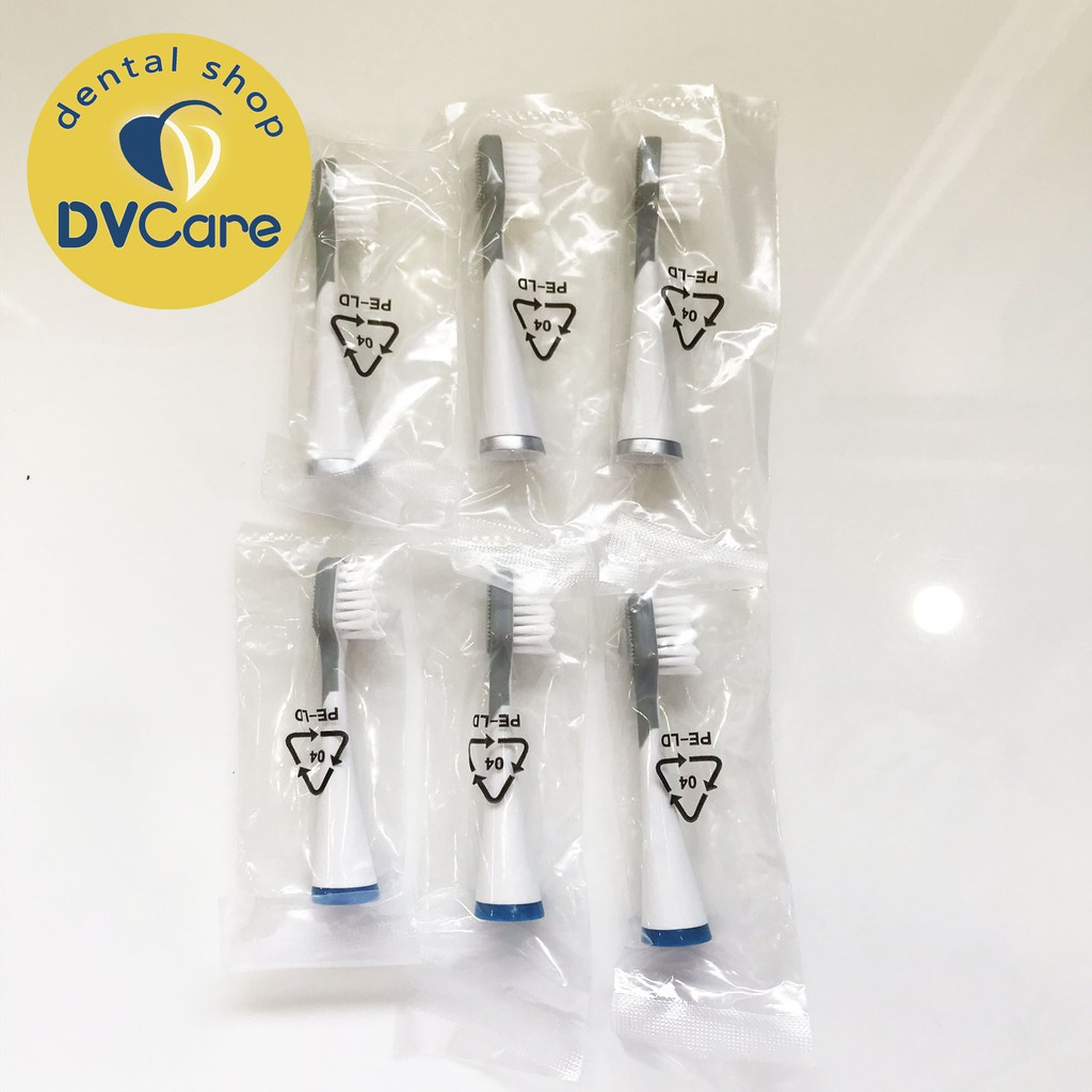 Set 2 đầu bàn chải thay thế của bàn chải điện sóng siêu âm Waterjet Sonic [dvcareshop]