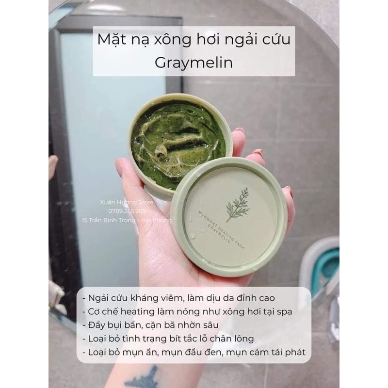 Mặt nạ nóng ngải cứu Graymelin
