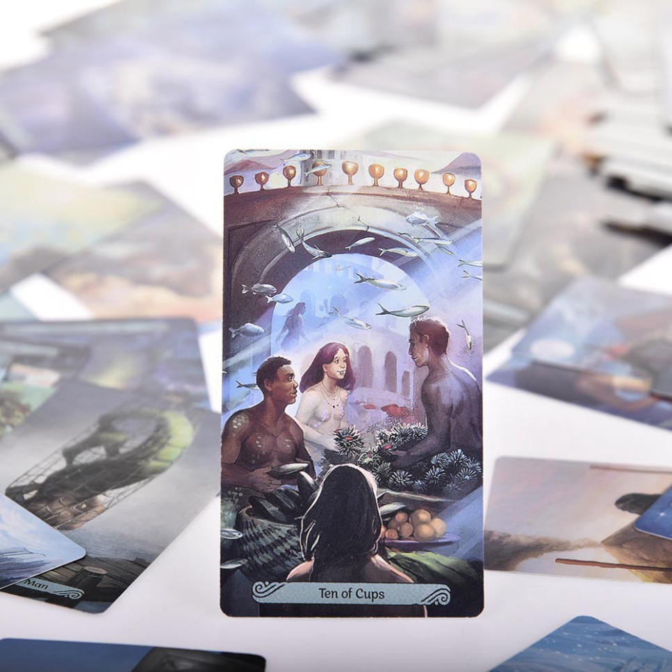 Bộ bài tarot 78 lá bằng tiếng Anh tiện lợi