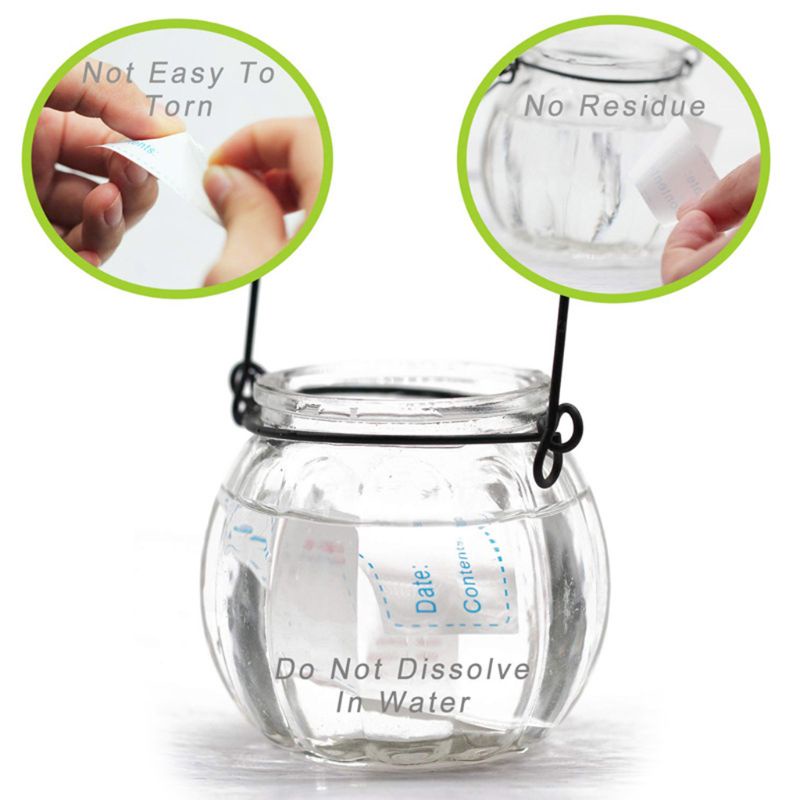 Cuộn 150 Nhãn Dán Ghi Ngày Tháng Dùng Bảo Quản Thực Phẩm Trong Tủ Lạnh Tiện Dụng