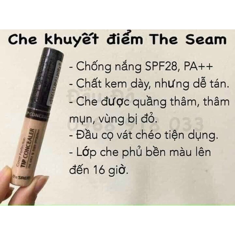 Kem Che Khuyết Điểm The Saem Cover Perfection Tip Concealer | BigBuy360 - bigbuy360.vn