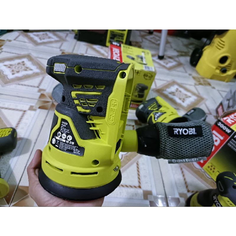 THÂN MÁY NHÁM TRÒN RYOBI 18V