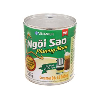 Sữa đặc có Đường Ngôi sao phương nam hộp thiếc (380g)