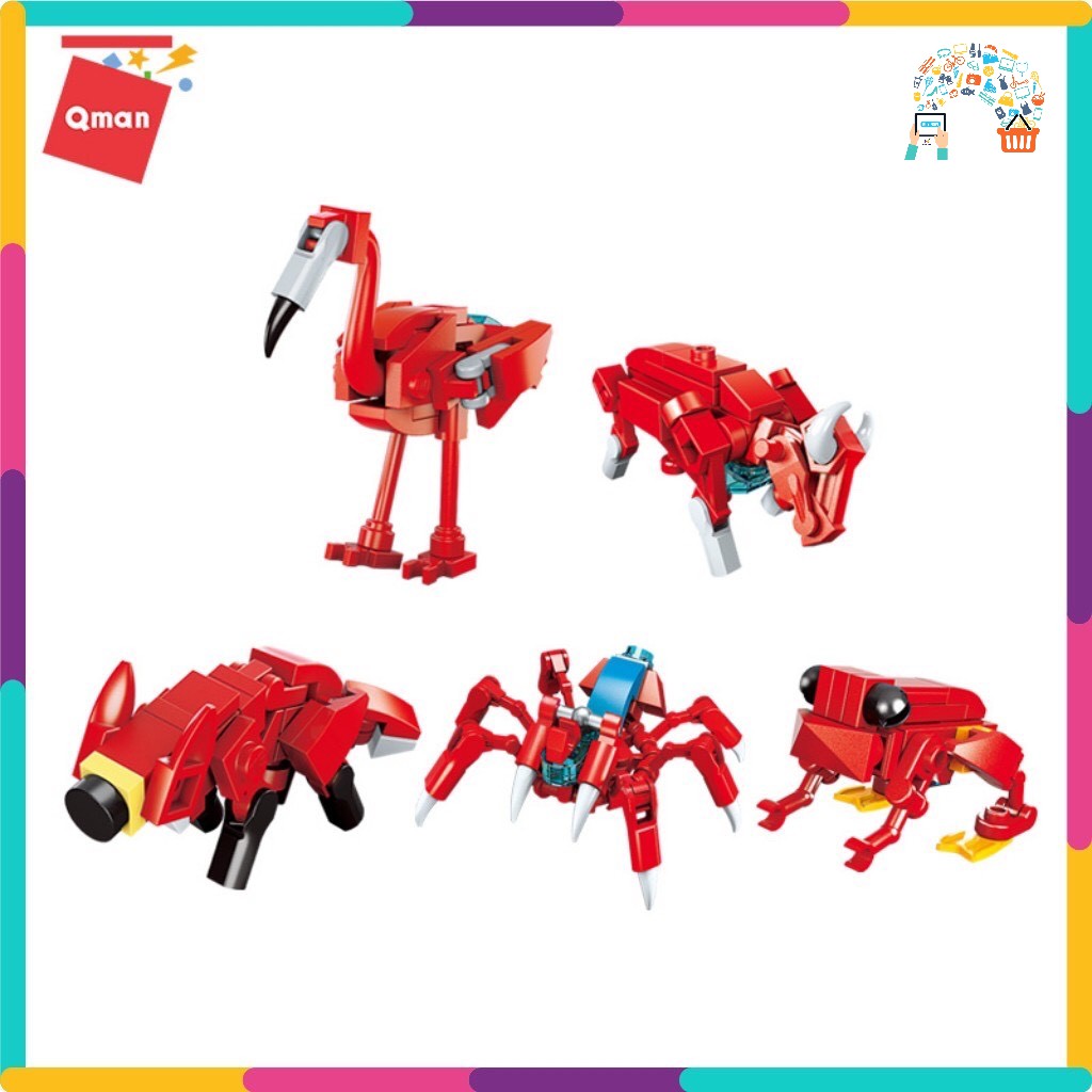 [DEAL SỐC]LEGO MINI Siêu Thú Rừng Xanh 3IN1, 35-40 chi tiết-GIÁ SIÊU RẺ