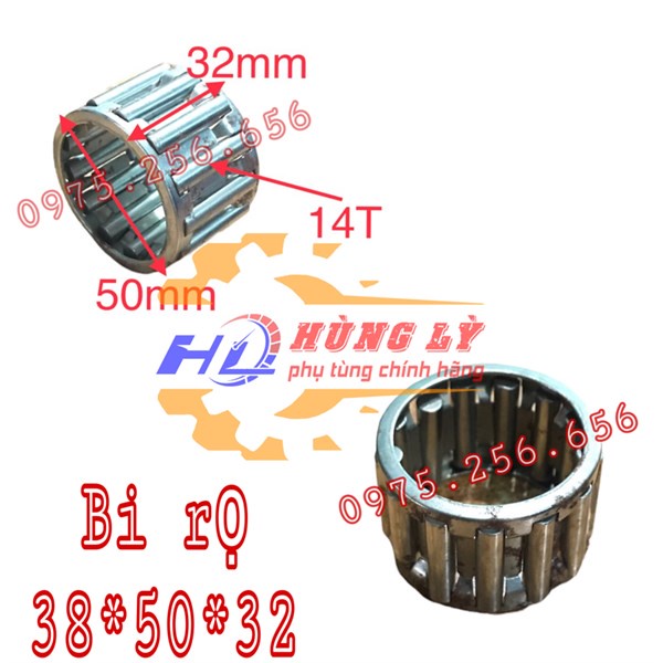 Bi Rọ 38*50*32  bi các loại phụ tùng ô tô phụ tùng máy nông nghiệp phụ tùng Hùng Lỳ