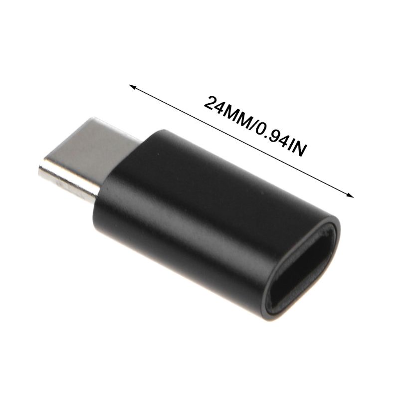 Đầu Nối Dài Chuyển Đổi Cổng Sạc Type C Bằng Kim Loại Chuyên Dụng