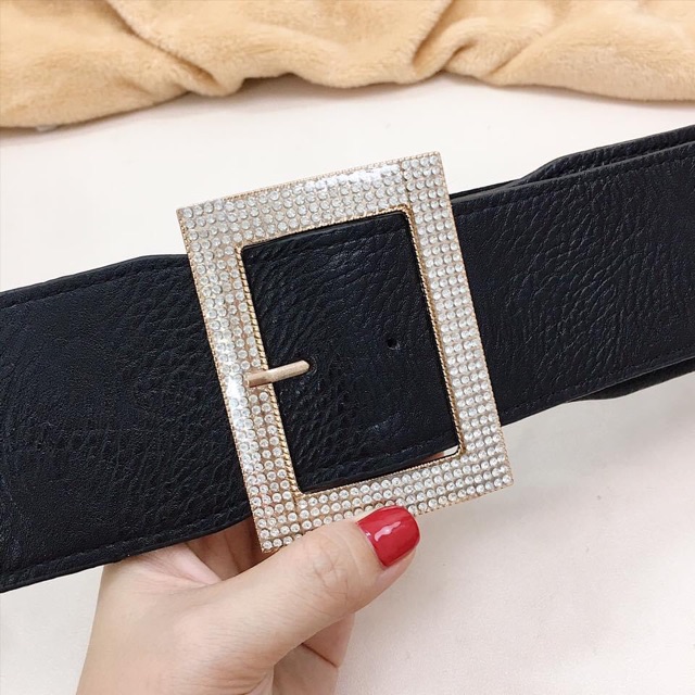 ĐAI VÁY HÌNH CHỮ NHẬT ĐÍNH ĐÁ