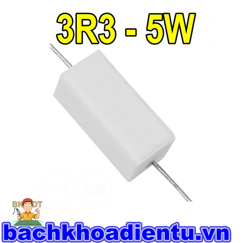 Điện trở 5W 3R3 chất lượng tốt