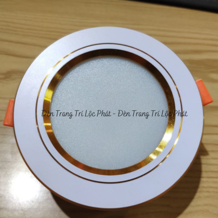 Đèn âm trần, đèn downlight đế nhôm cao tản nhiệt 3 chế độ ánh sáng