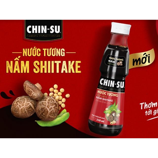 Nước Tương Nấm Shiitake CHINSU chai 700ml/330ml/120ml