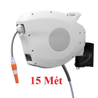 Bộ Rulo Tưới Cây Rửa Xe Tự Thu 15 Mét