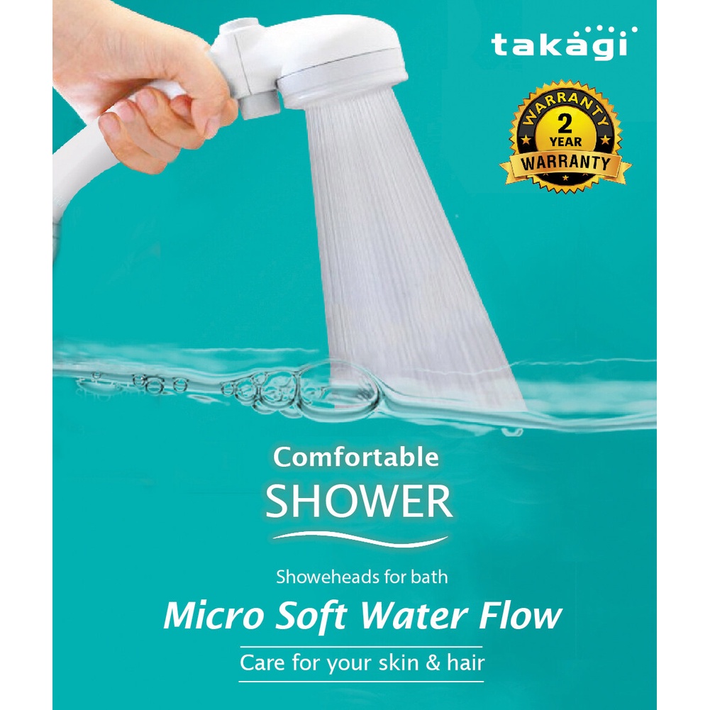 Đầu Vòi Hoa Sen Áp Suất Mạnh Takagi Kimochii Nhật Bản JSB022