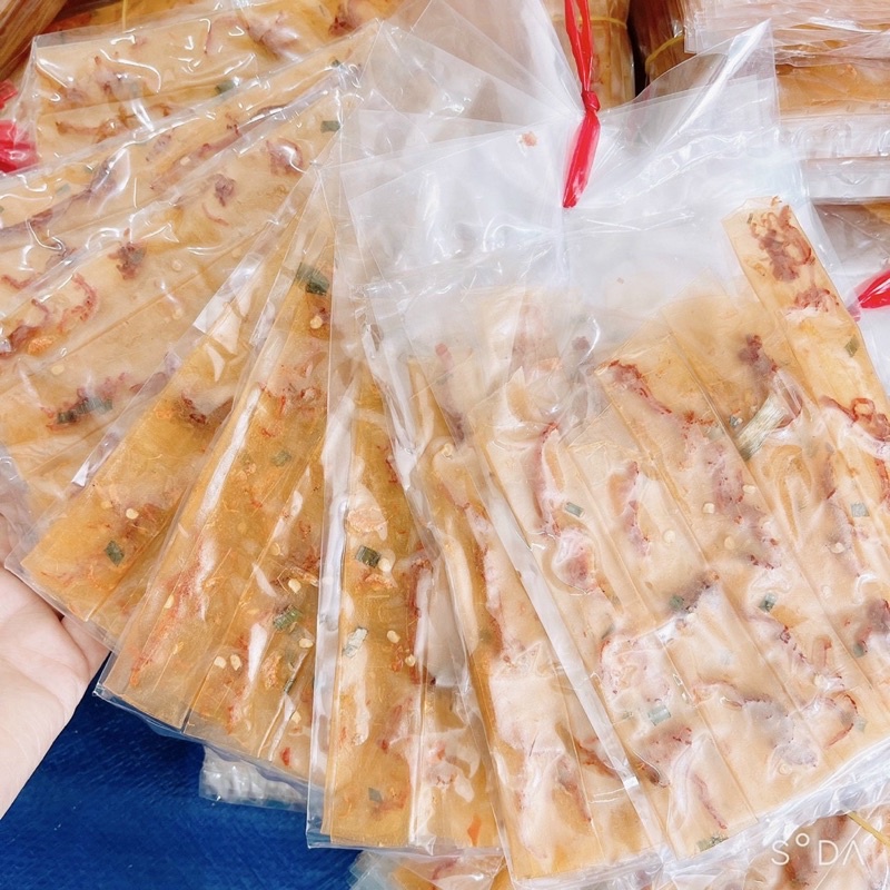 Bánh Tráng Cuốn Khô Bò / Khô gà / Hành Phi / Bánh Tráng Siêu Cay ( 1 Xấp 10 Bịch) - [ Có Bán Sỉ]