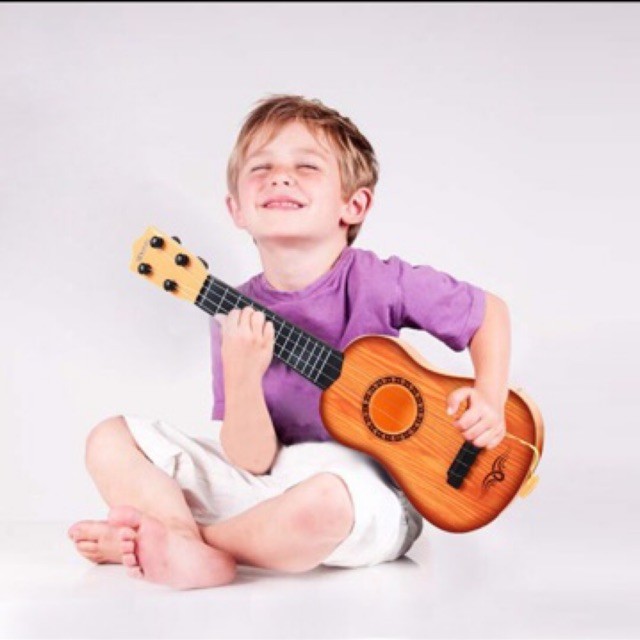 Đàn ghita gỗ cho bé( 4 dây)