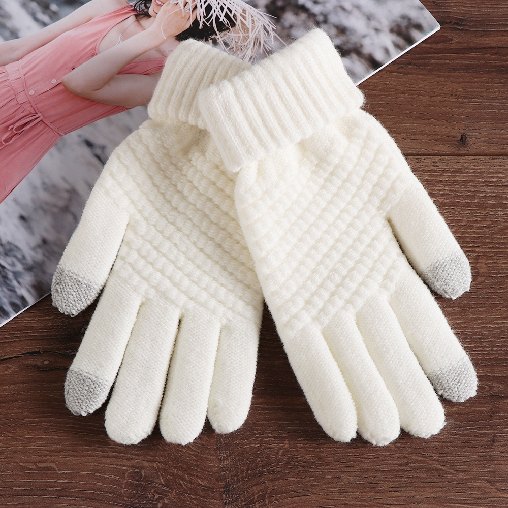 Găng tay giữ ấm mùa đông kiểu dáng thời trang cho nữ