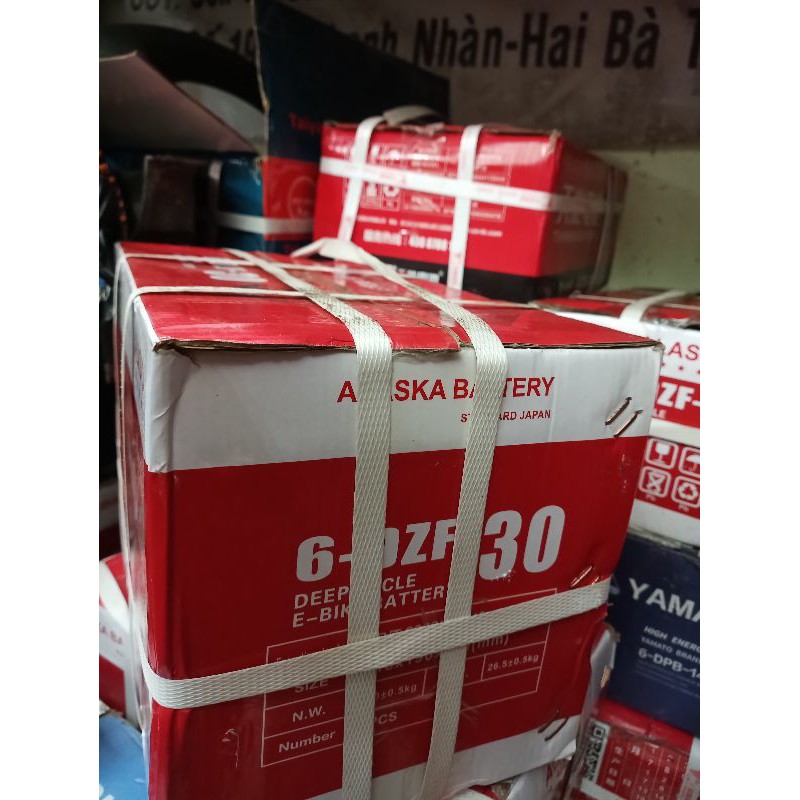 Ắc Quy chuyên dùng cho xe điện - AcQuy Loa Kéo - AQ Viễn Thông ALASKA 12V30A