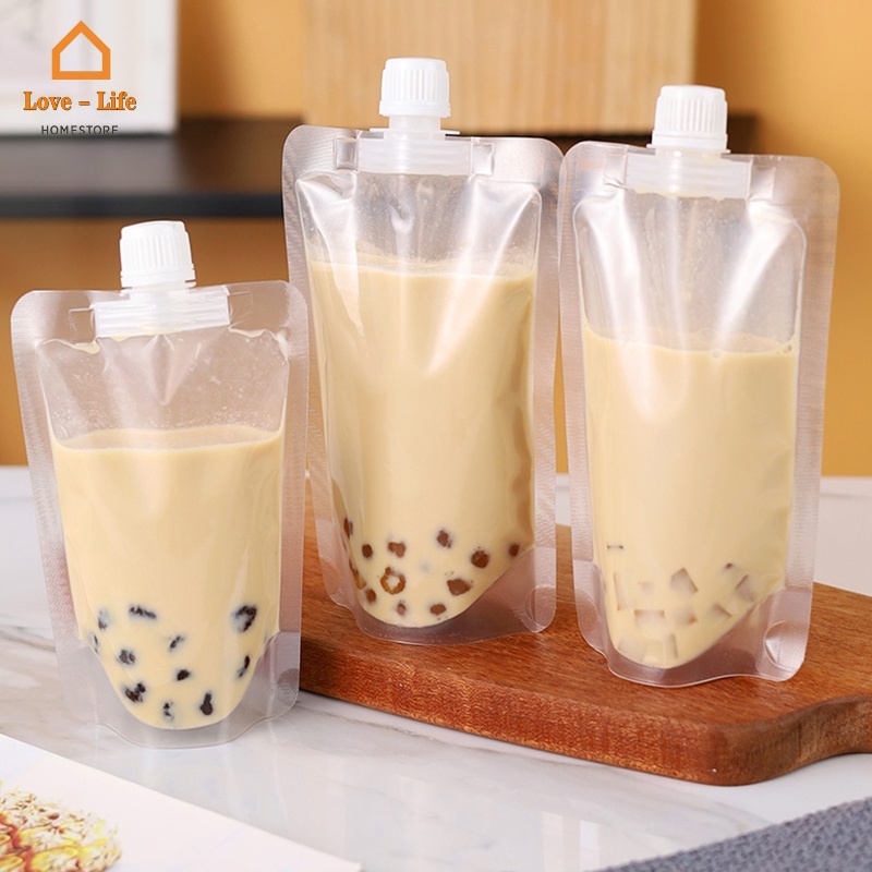 Túi Đựng Nước Đá/ Nước Ép/ Nước Ép Màu Trong Suốt Dùng Cho Tiệc Cưới/Quán Bar/Tiệc Tùng