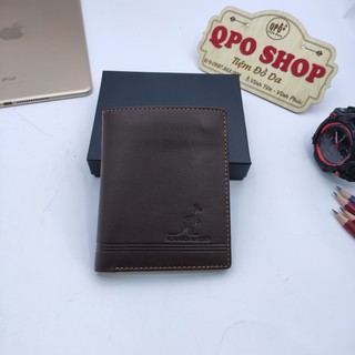 [Giá Rẻ] Ví Da Nam Kangaroo Dáng Đứng Da Bò 100% Hàng Đẹp Giá Rẻ Bảo Hành 12 Tháng