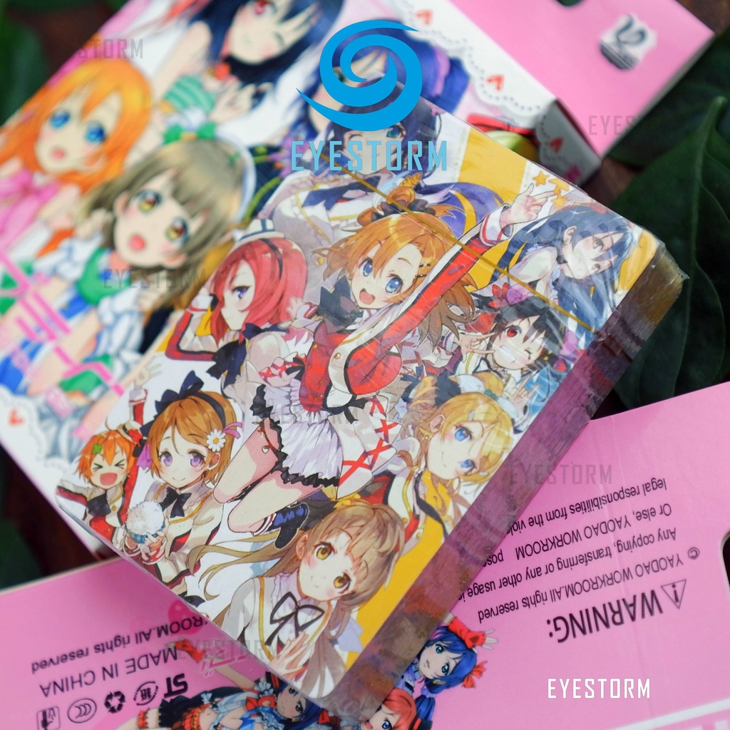 Bài tây anime Love Live, tú lơ khơ, manga - Poker YW - 54 lá