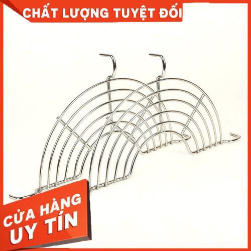 [XẢ KHO+FREE SHIP] Vỉ gác chảo ráo dầu mỡ inox phi 24-26 cm