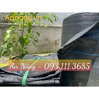 Combo 100 tấm bạt phủ nông nghiệp kích thước 1m x 1m gia công sẵn