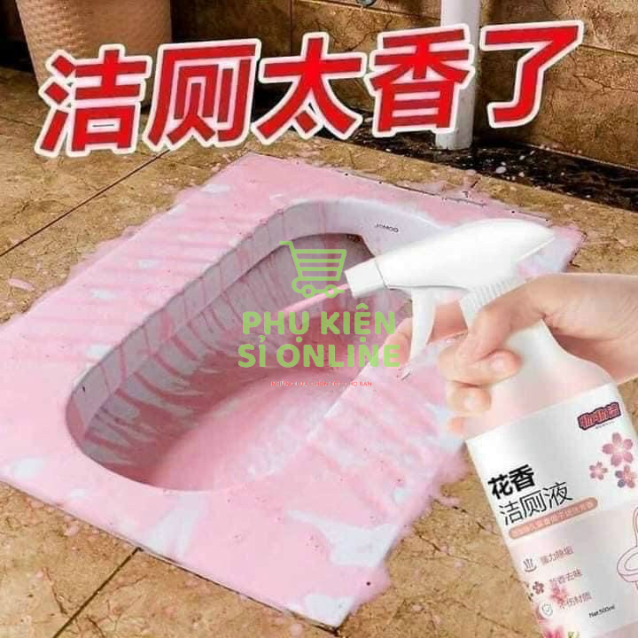 Chai xịt tẩy rửa Nhà vệ sinh/Bồn cầu/Nhà bếp dạng bọt mùi hương hoa anh đào Store4girls