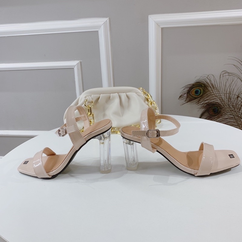 HÀNG VỀ CÓ SẴN!!!Sandal quai ngang gót mika 5cm và 9cm