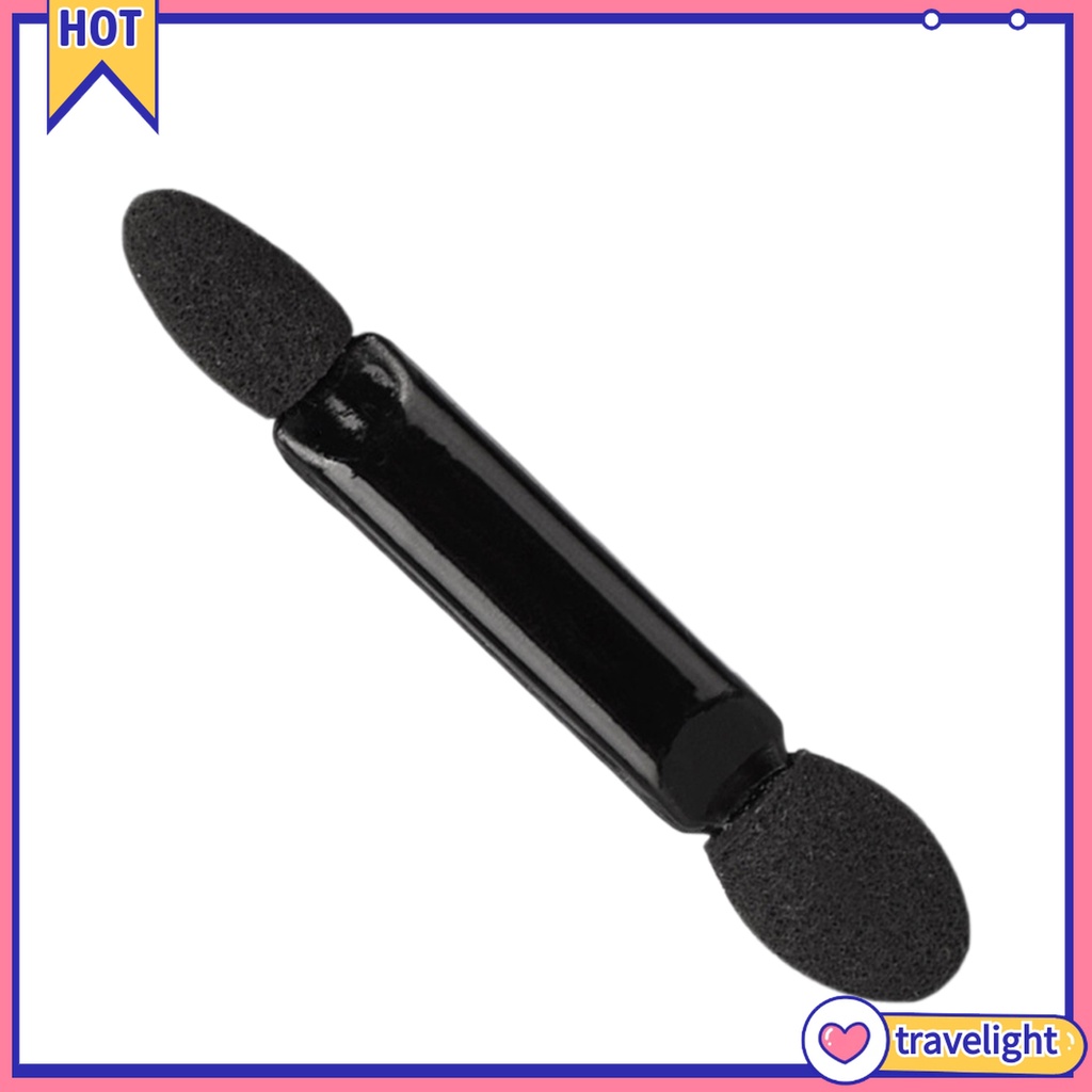 (Travelight) 10 cọ mút 2 đầu dùng tán phấn mắt dùng 1 lần tiện dụng
