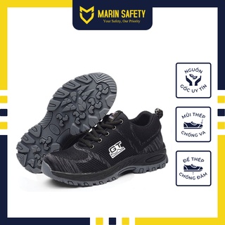 Giày bảo hộ lao động GT118 dáng thể thao màu đen