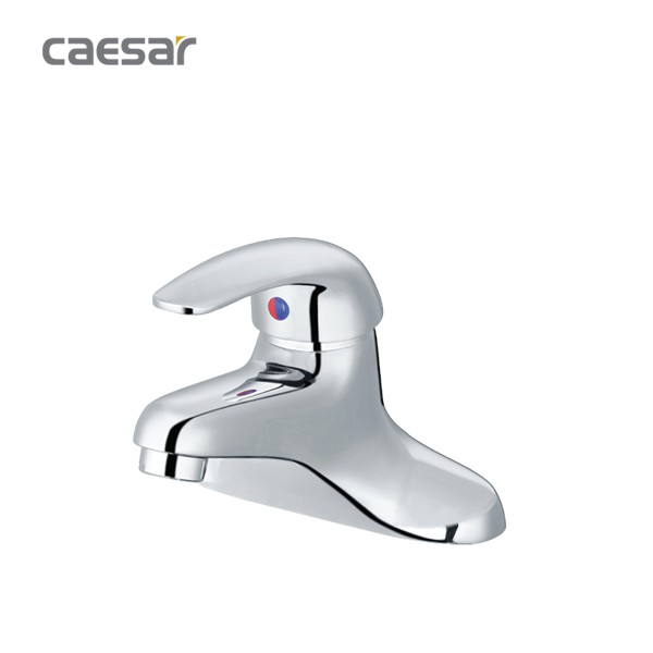 Bộ Vòi Chậu (Lavabo) Nóng Lạnh B262CU - CAESAR (Hàng Chính Hãng)