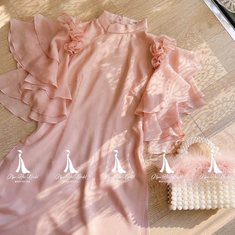 Áo Dài Cách Tân Nữ Tay Bèo MT30