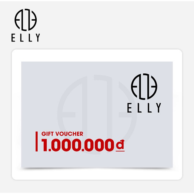 [Mã 159ELSALE hoàn 7% đơn 300K] Toàn quốc [Evoucher] Phiếu quà tặng trị giá 1.000.000đ áp dụng tại chuỗi cửa hàng ELLY