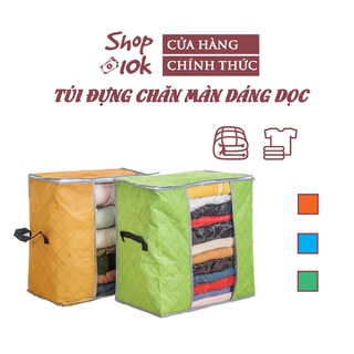 Túi đựng chăn màn quần áo đa năng dáng dọc