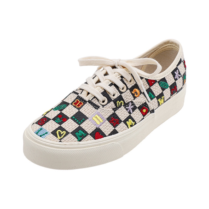 Giày Vải dây buộc nhiều màu ngộ nghĩnh đáng yêu mẫu mới 2022