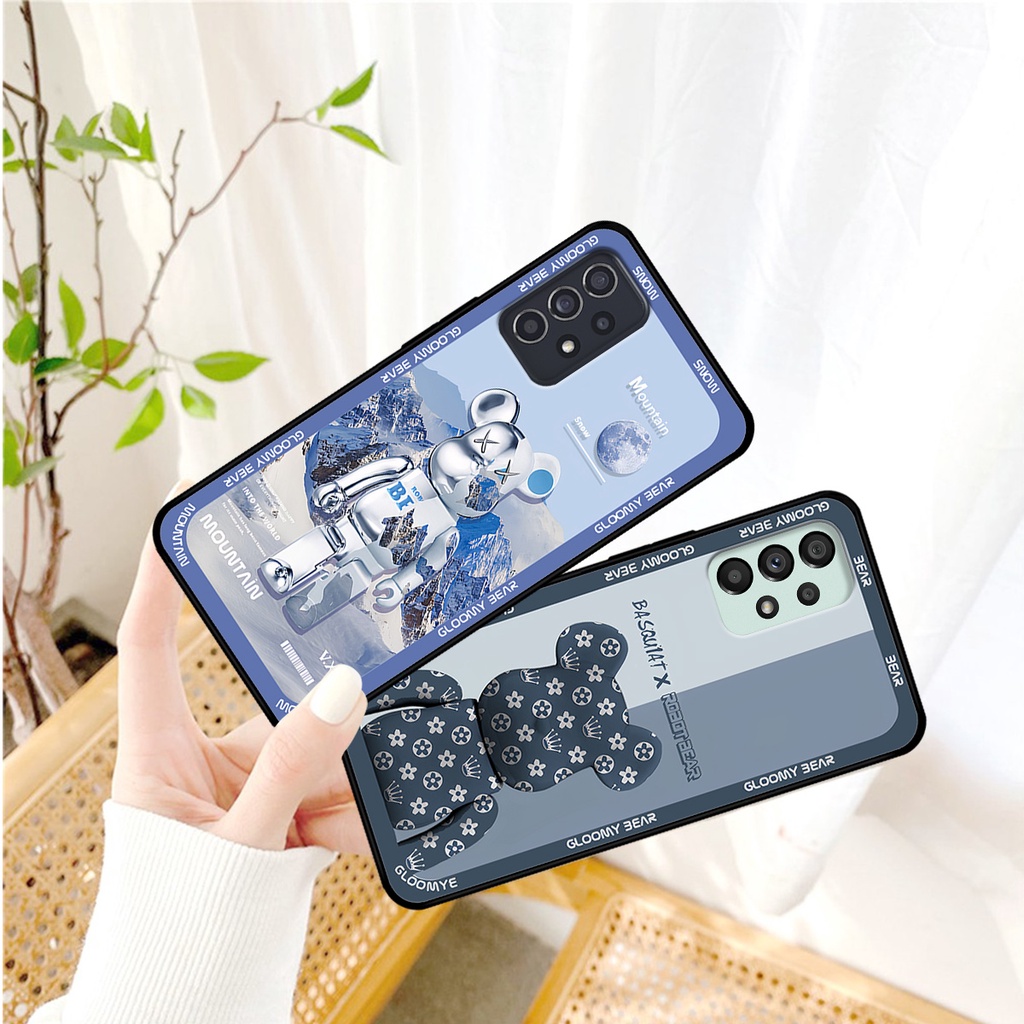 Ốp Samsung A13 - A23 - A32 - A33 in hình bearbrick, moutain nasa cá tính.ốp lưng chống sốc, bền đẹp