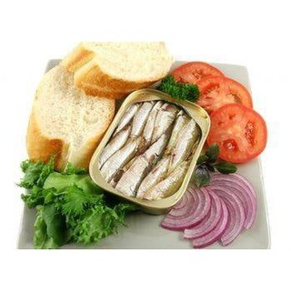 Cá mòi sardines ngâm dầu oliu  hiệu KING OSCAR Nauy