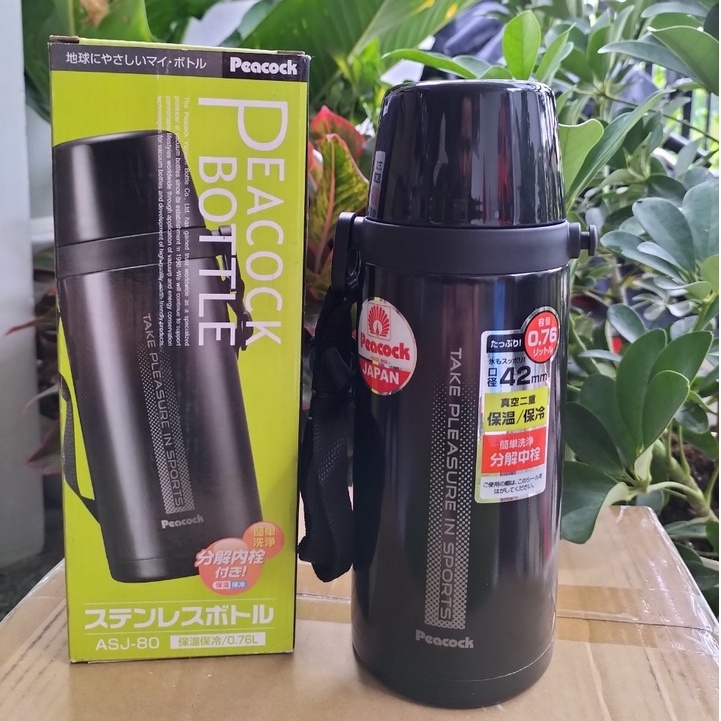 Bình giữ nhiệt Peacock 760ml - ASJ - 81 hàng nhập khẩu cao cấp