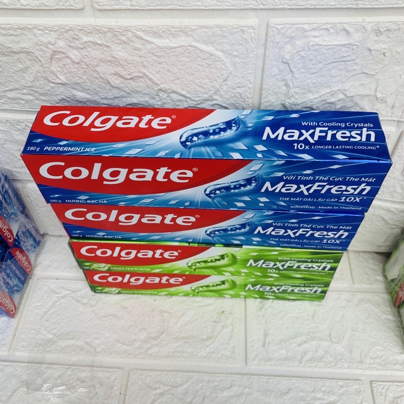 Kem Đánh Răng Colgate Max Fresh 180G Hương Bạc Hà/trà xanh