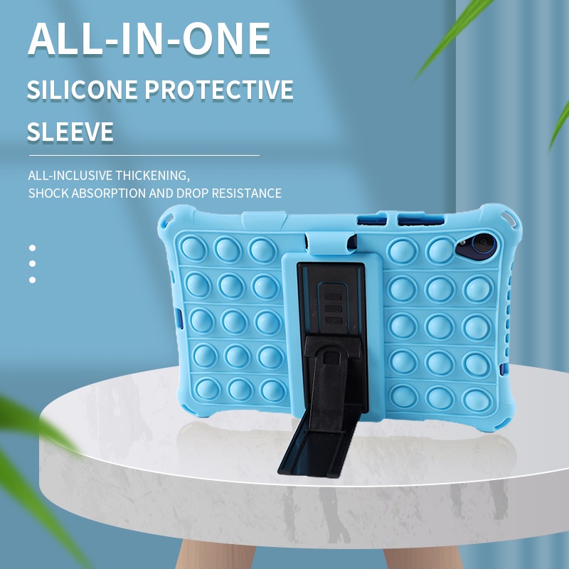 Ốp Máy Tính Bảng Silicone Mềm Cho Lenovo Tab M10 Plus 3rd P11 Plus 11" M10 HD X306 M10 Plus X606 M8 HD 2nd Xiaoxin Pad 2022 10.6 Pop It
