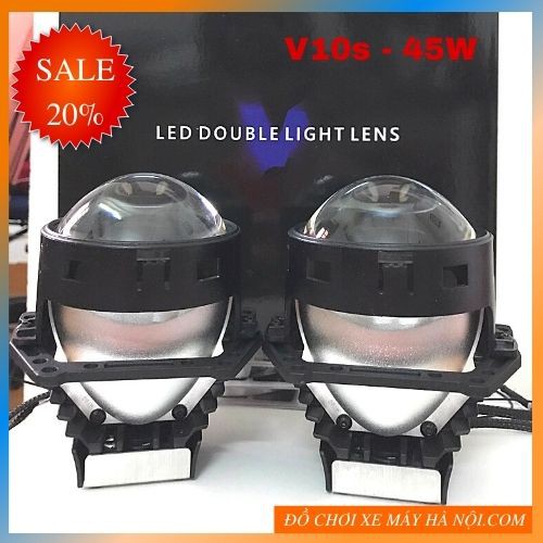 Bi cầu V10s công suất 45W nhiệt màu 5500k siêu sáng- bảo hành 1 đổi 1