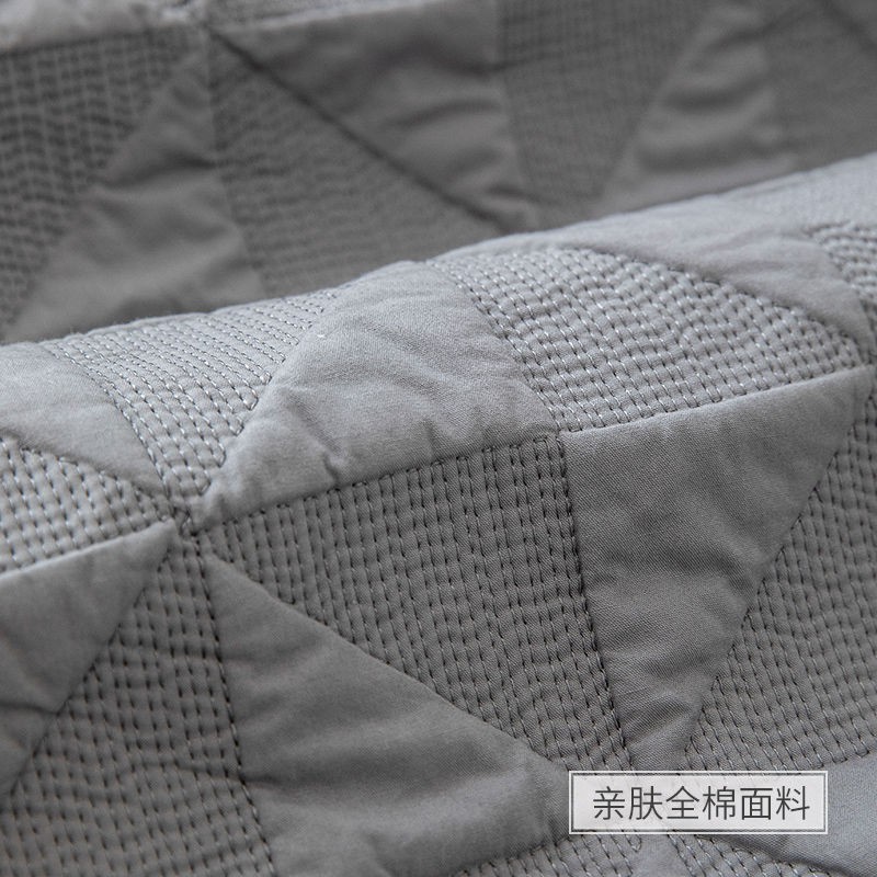 Đệm sofa bằng cotton và da chống trơn trượt thông dụng cho bốn mùa phong cách đơn giản