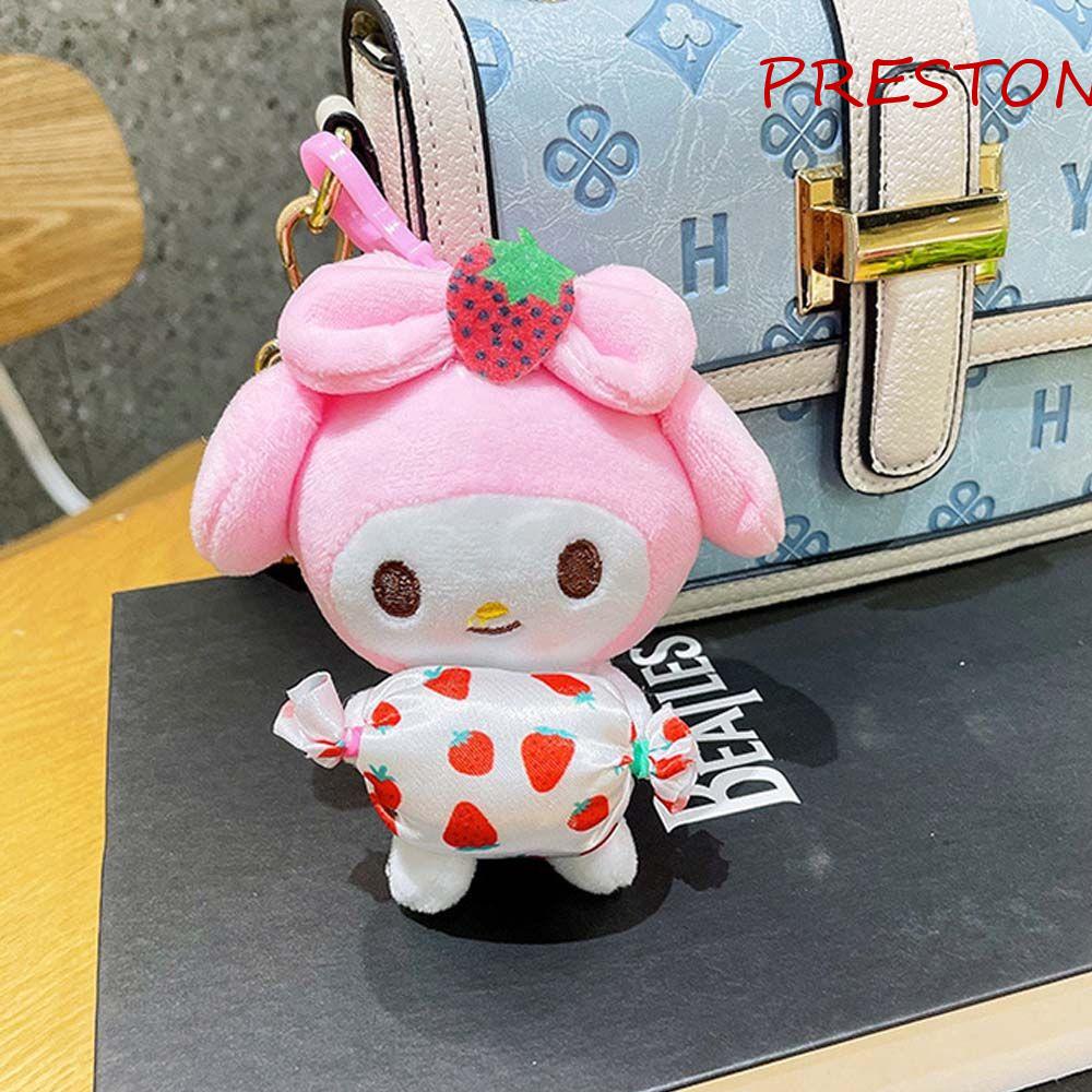 Móc Khóa Hình Thỏ Nhồi Bông Kuromi Mềm Mại Đáng Yêu