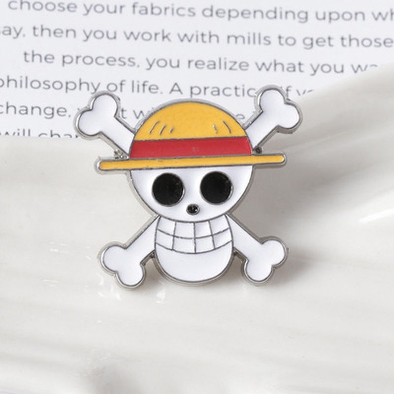 Ghim Cài Áo Kim Loại Hình Nhân Vật Phim One Piece