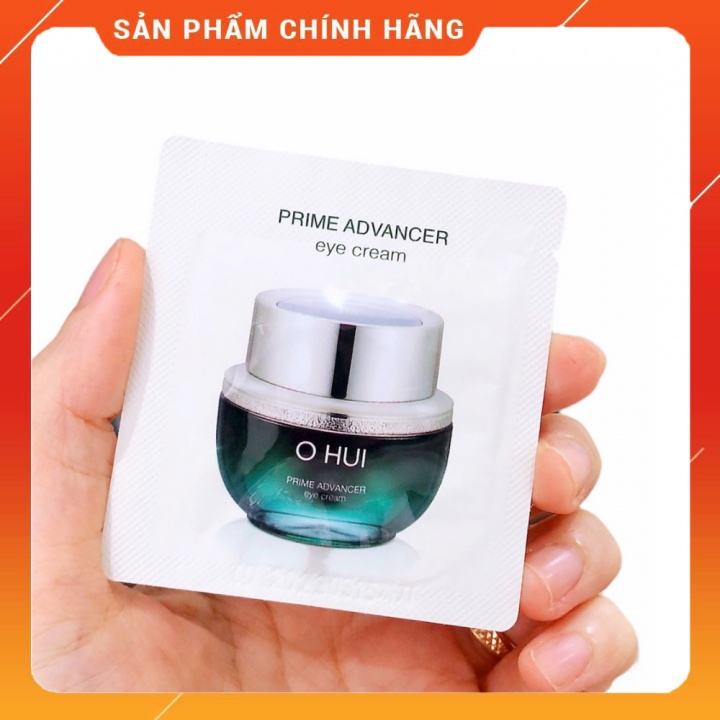 Gói Kem mắt Ohui Prime Advancer Eye Cream 1ml
