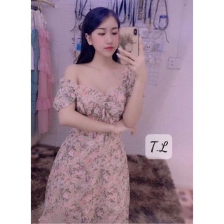Váy hoa nhí dáng dài ( ảnh thật cuối)