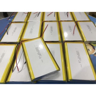 Pin Lithium-Polymer 3.7V 10000mAh 1260100 mới 100% Chuẩn dung lượng - Có mạch bảo vệ