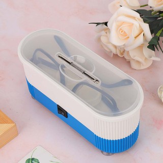 Justgogo Portable Ultrasonic Cleansing Machine Optical Glasses Contact Lens Cleaner 40kHz